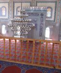 Mečetės turėklai šviestuvas